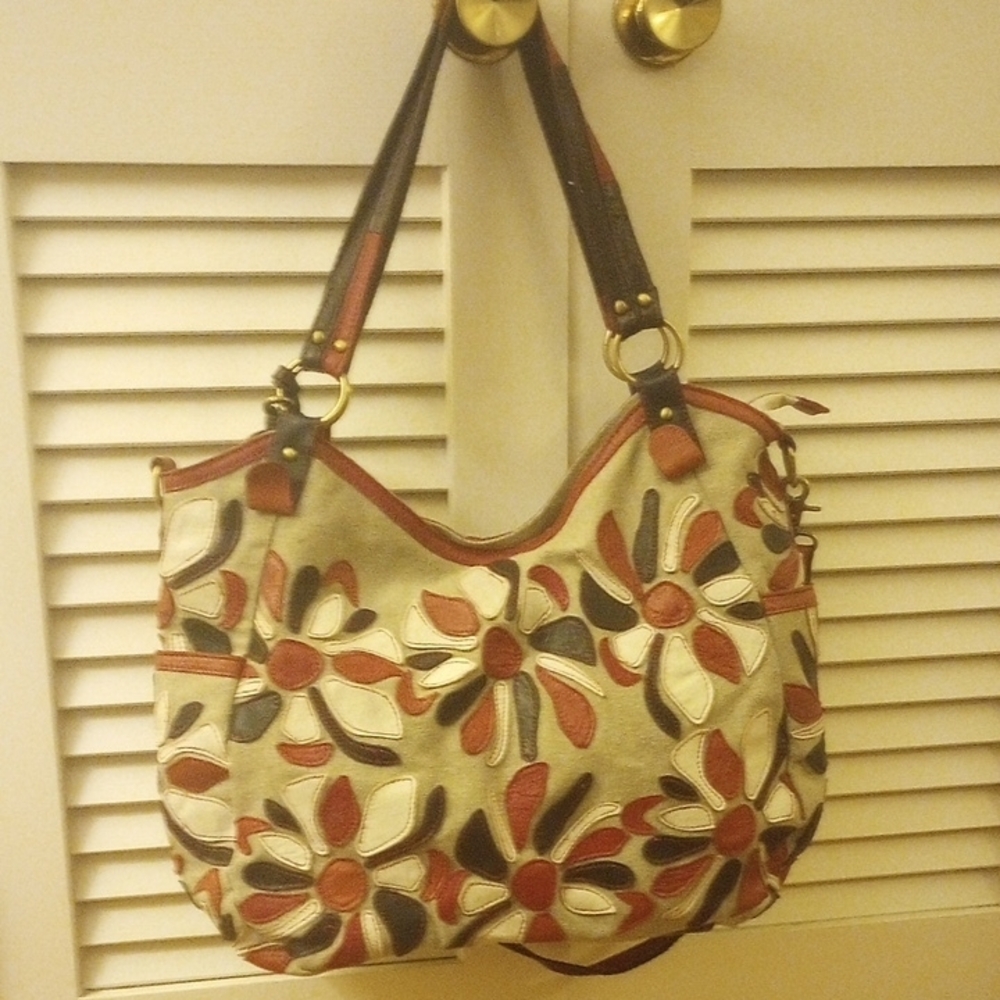 Floral Patterned Women's Bag